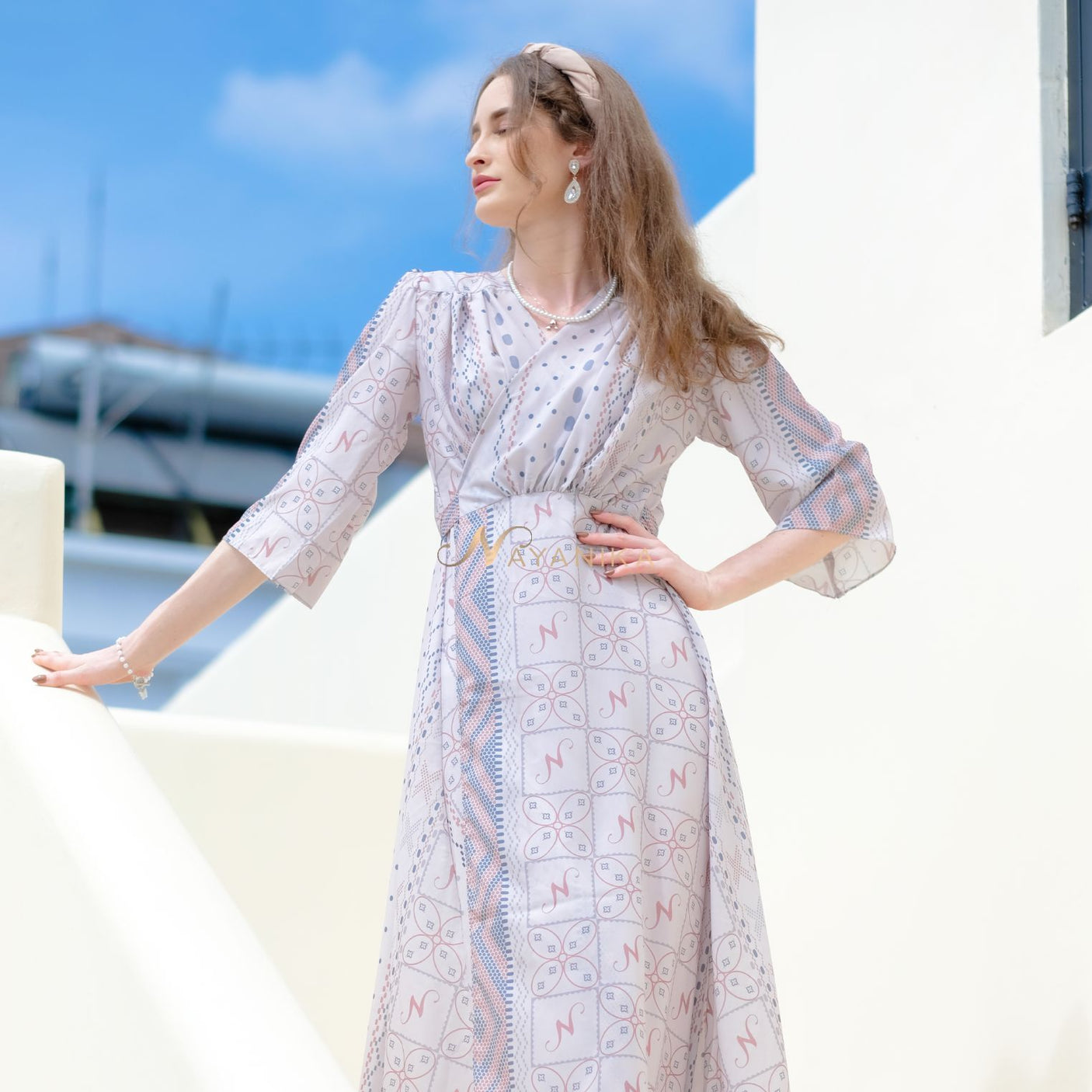 Nayanika Gamis Wanita Muslim Seina Dress