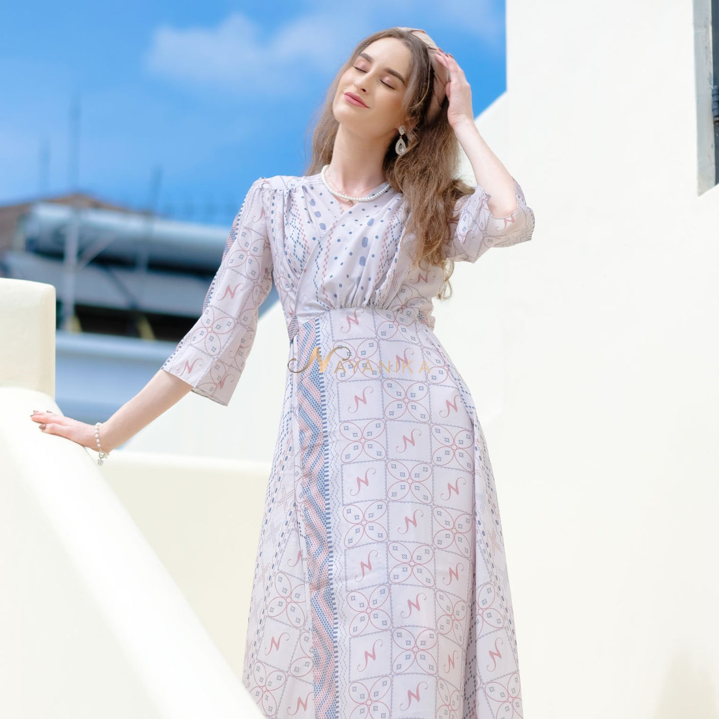 Nayanika Gamis Wanita Muslim Seina Dress