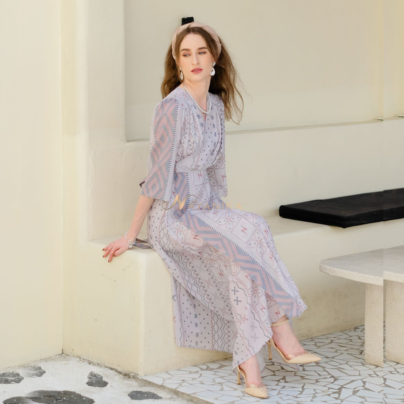 Nayanika Gamis Wanita Muslim Seina Dress