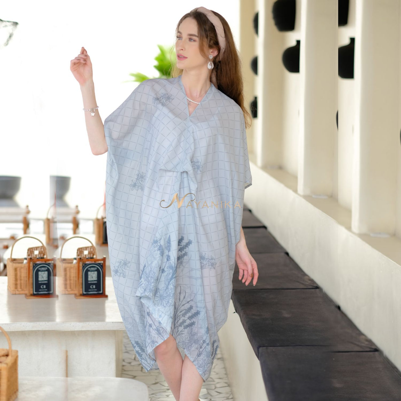 Nayanika Kaftan Wanita Muslim | Fazila Kaftan