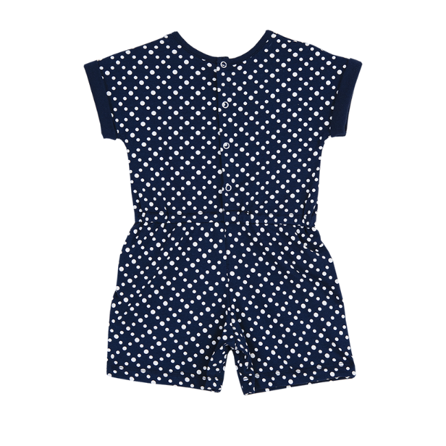 TORIO Jumpsuit Navy Polkadot - Jumper Bayi - Jumper Anak Perempuan