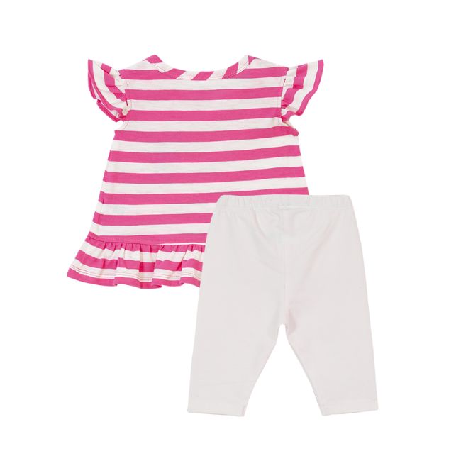 TORIO Legging Set Pink Rainy Day - Setelan Anak Perempuan