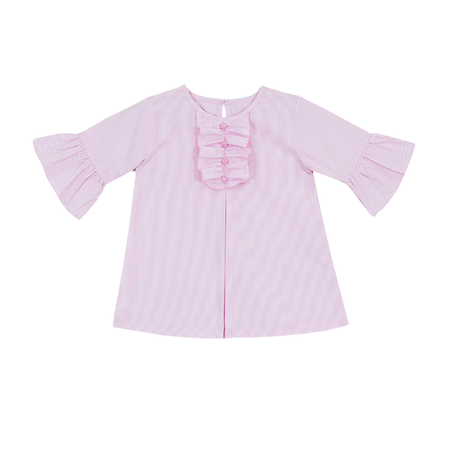 TORIO Smart Casual Pink Blouse - Atasan Anak Perempuan