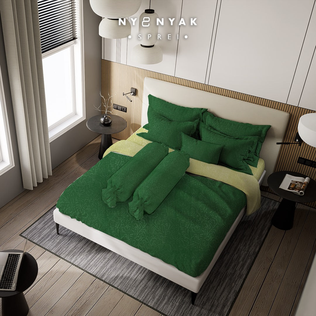 Nyenyak Bed Cover Premium Linens - 200 x 200 / 220 x 220