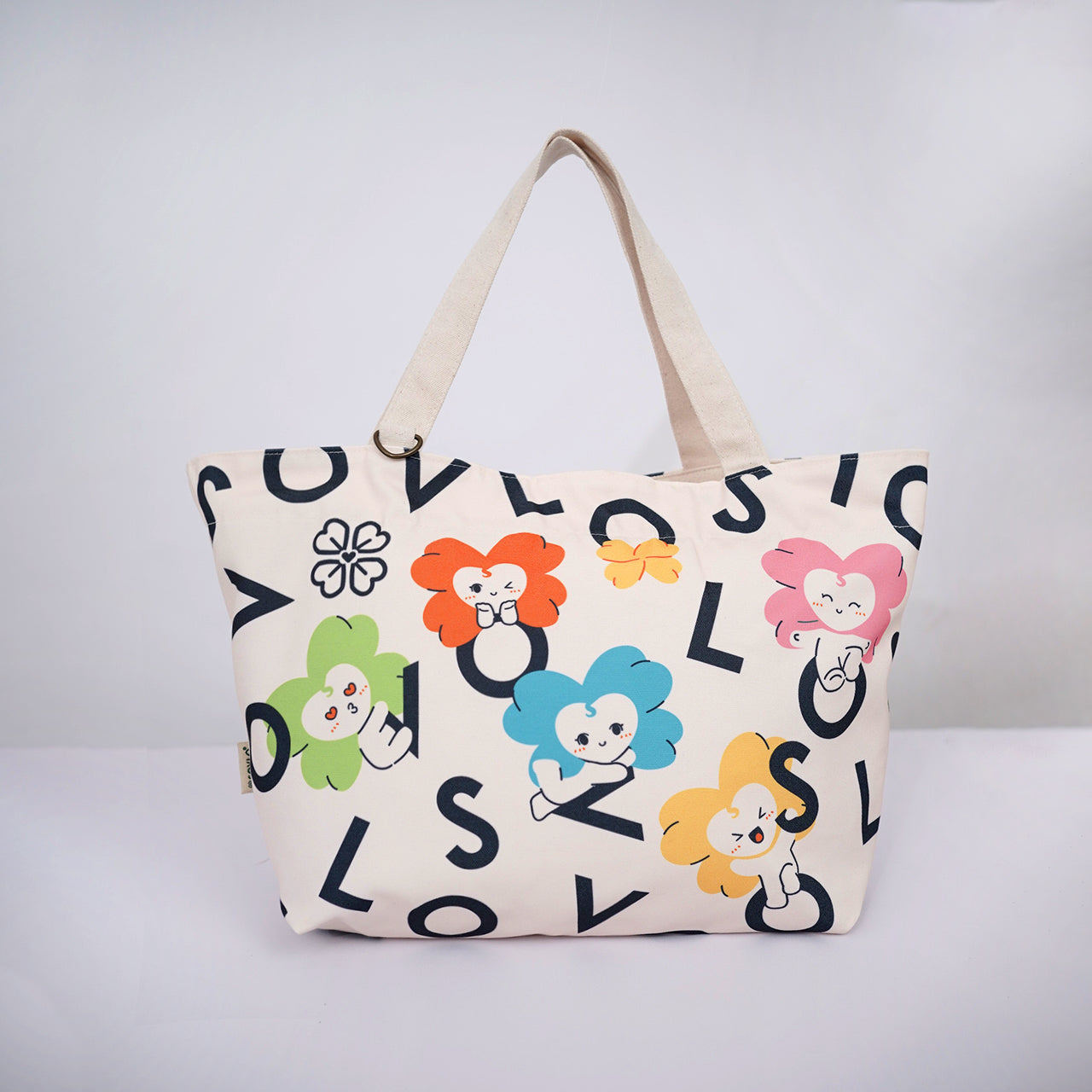 Daily Tote Bag Zipper - Tas Wanita - Sovie Black