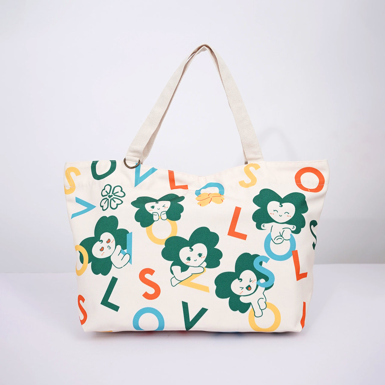 Daily Tote Bag Zipper - Tas Wanita - Sovie Colour