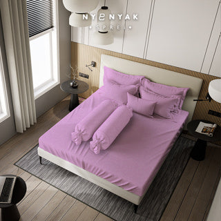 Sprei Nyenyak Premium Jewel Dusty Rose