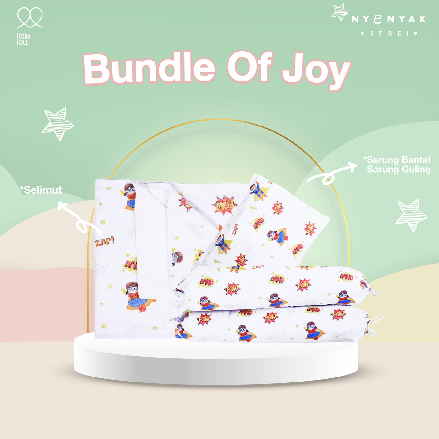 Bundle Of Joy Little Lou - Super Heroes