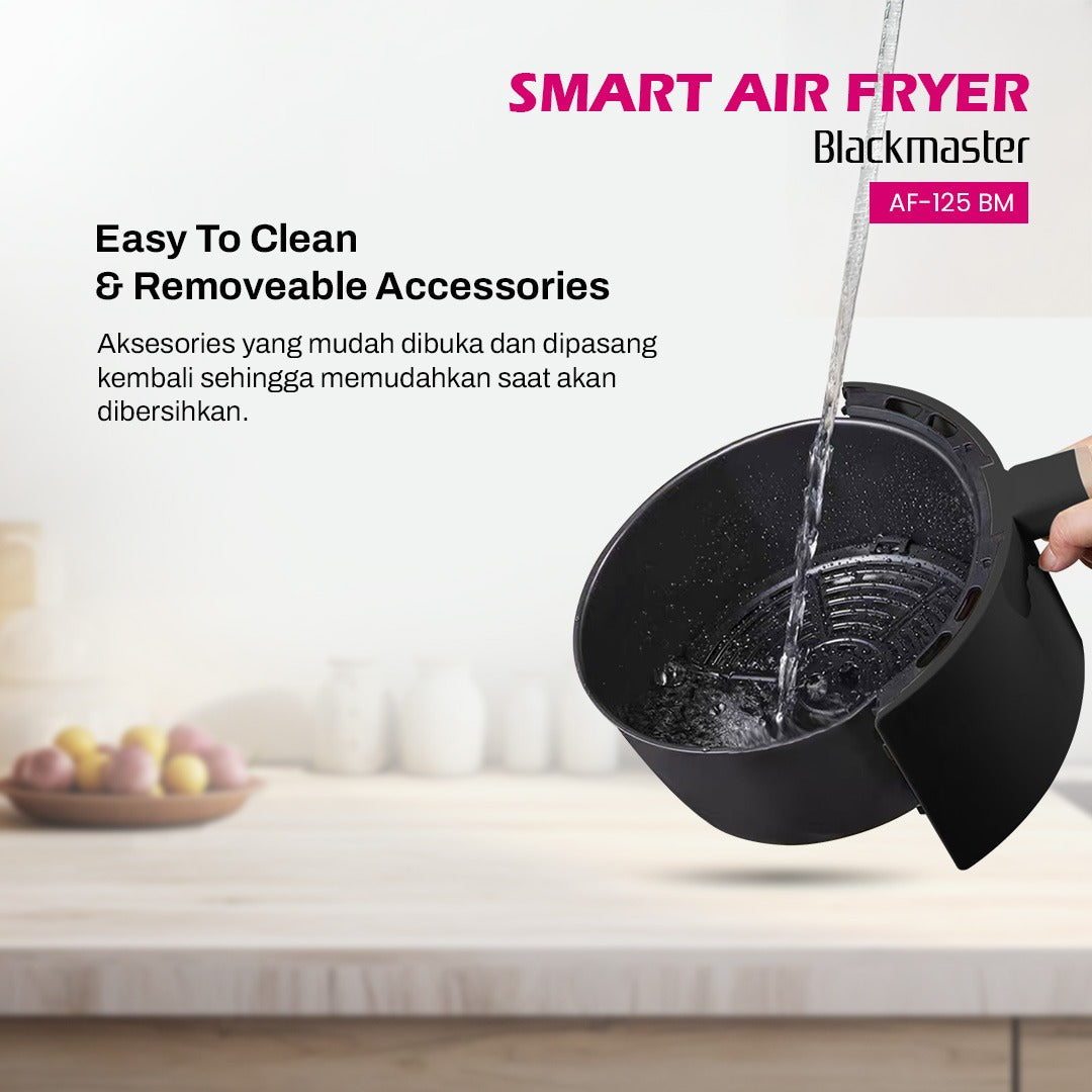 BOLDe Smart Air Fryer Black master - Air fryer 2.5L