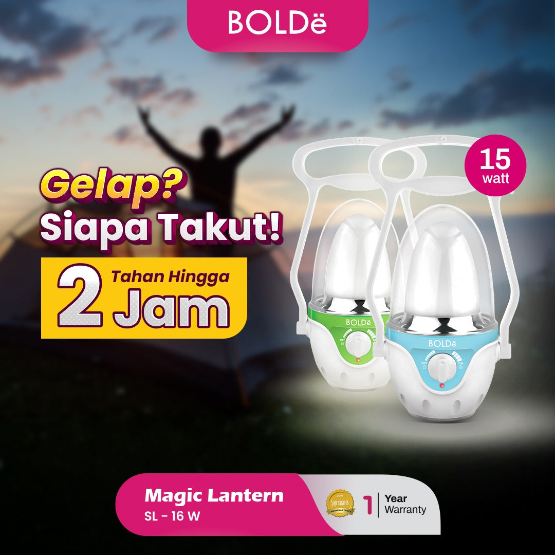 BOLD??Magic Lantern (Lampu Emergency Portable)