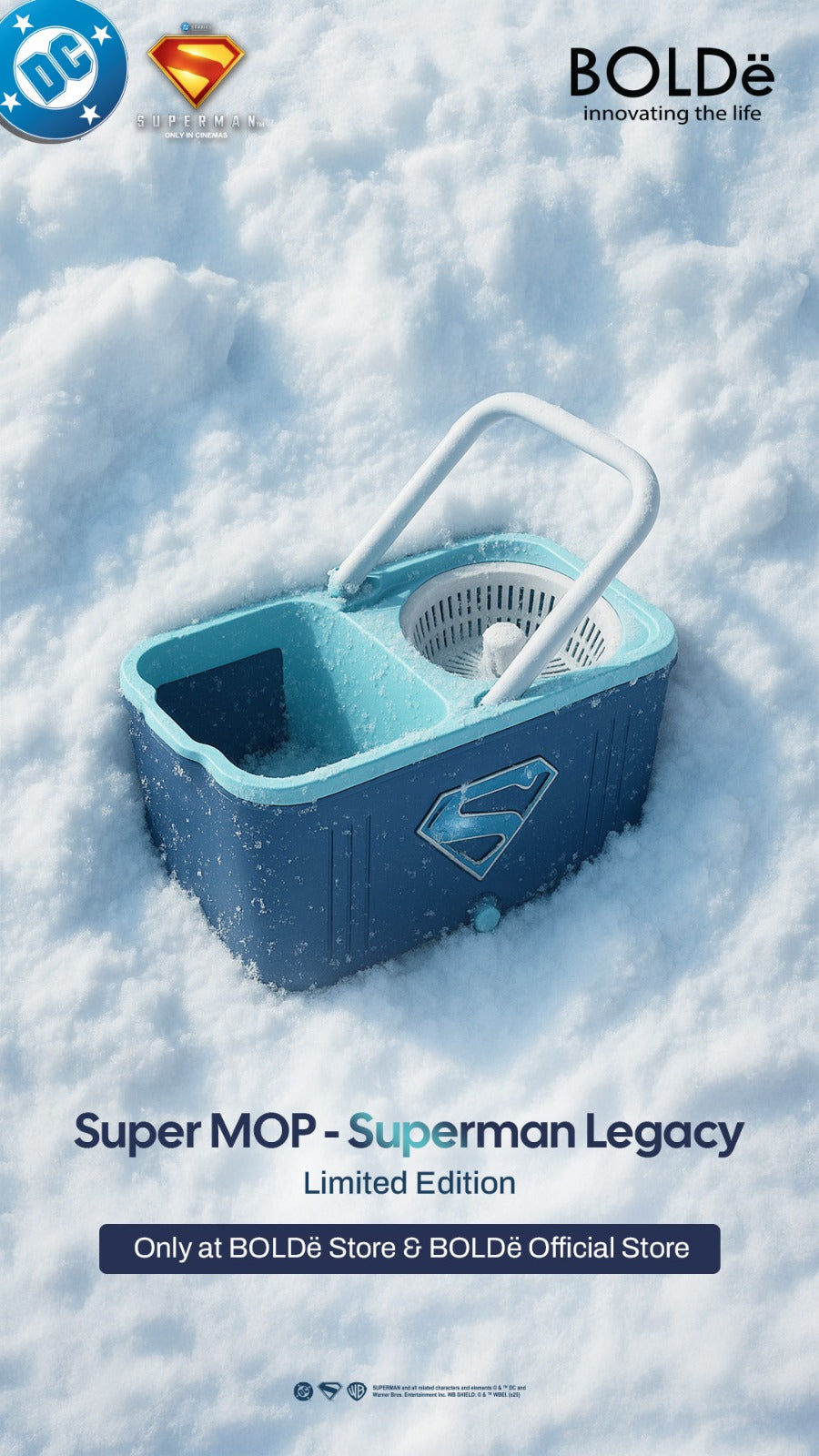BOLDë Super MOP Superman Legacy