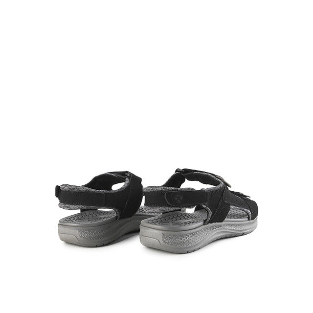 Hush Puppies Pria Rafter Activate Sandal In Bold Black