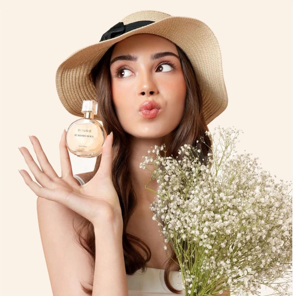 Bonavie Eau de Parfum - Le Jasmin Doux 30ml Tea Series Parfum Jasmine Wangi Tahan Lama EDP Teh Melati