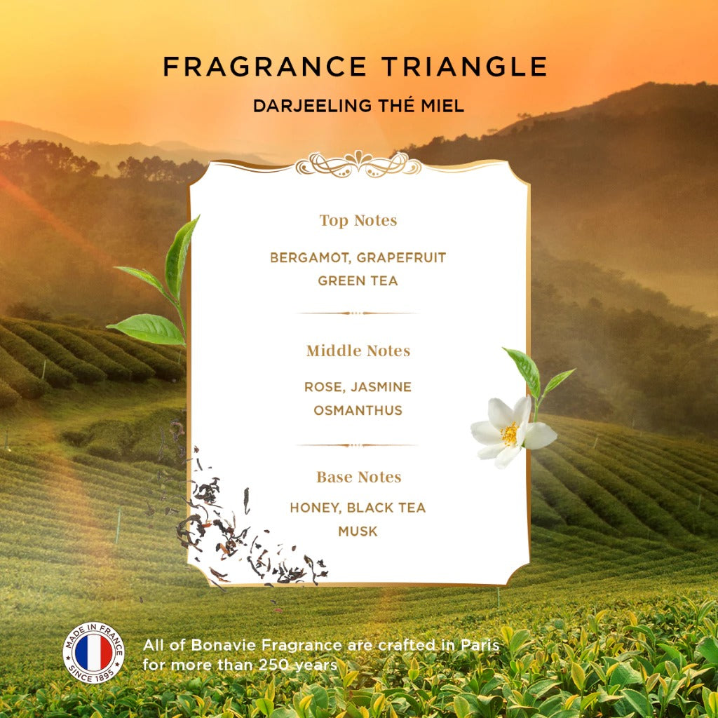 Bonavie Eau De Parfum - Darjeeling The Miel 30ml Tea Series Parfum Wangi Tahan Lama EDP Teh Madu Manis