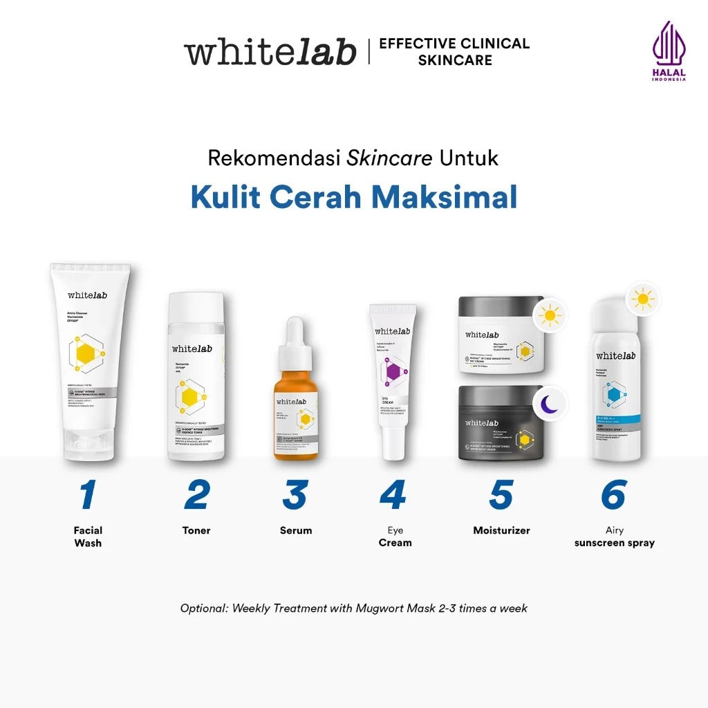 Whitelab Sunscreen Spray SPF 50 PA+++- Ultralight - Sunblock Ringan Anti Komedo Jerawat Pelindung Sinar Matahari UV A UV B