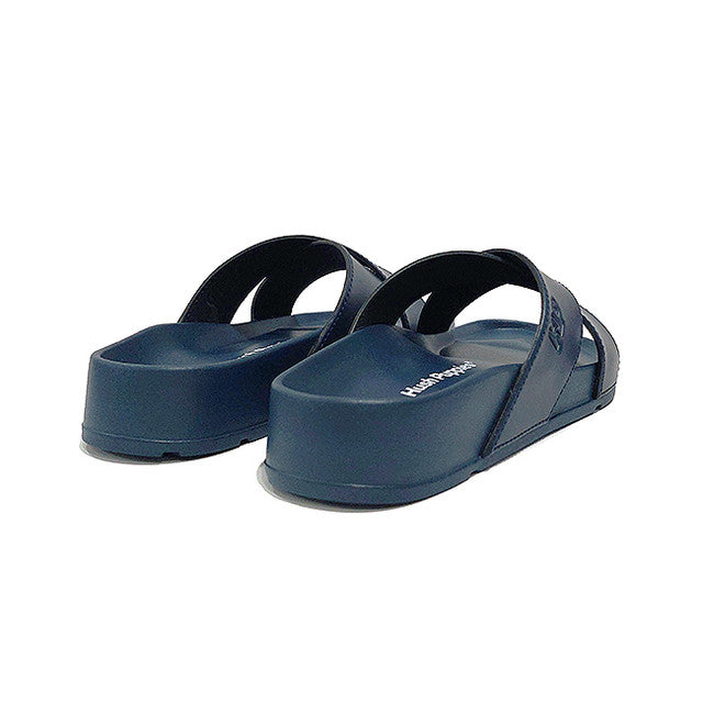 Hush Puppies Sandal Pria Sandals Burton Cross In Navy