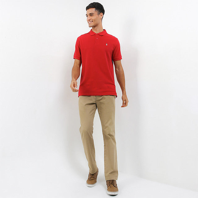 Hush Puppies Pakaian Pria Polo Tango 4 In Red