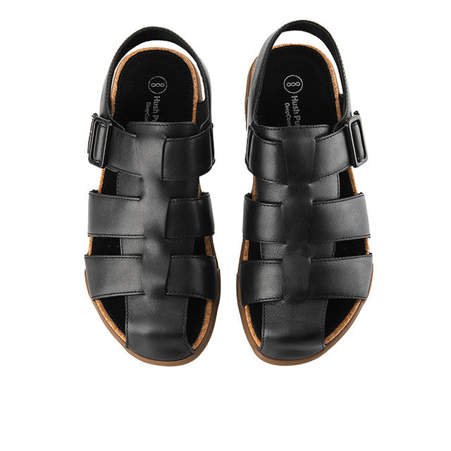 Hush Puppies Sandal Pria Asahi Jake Fisherman In Black