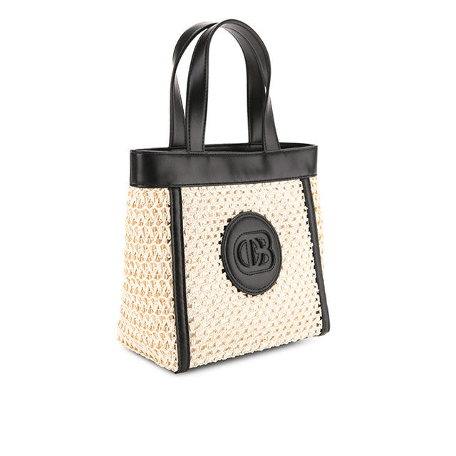 Aliyah Top Handle Bag In Black