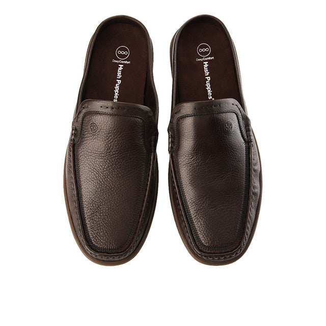 Hush Puppies Sepatu Pria Dymond Mules In Coffee