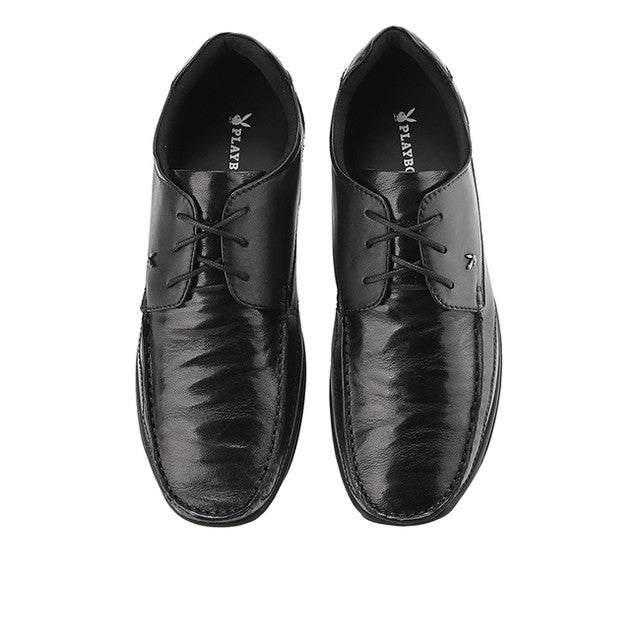 Playboy Sepatu Pria Lace Up Albania Laces In Black