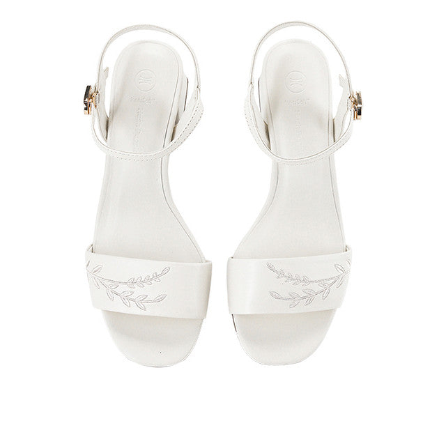 Hush Puppies Sandal Wanita Heels Fiore Amber In White