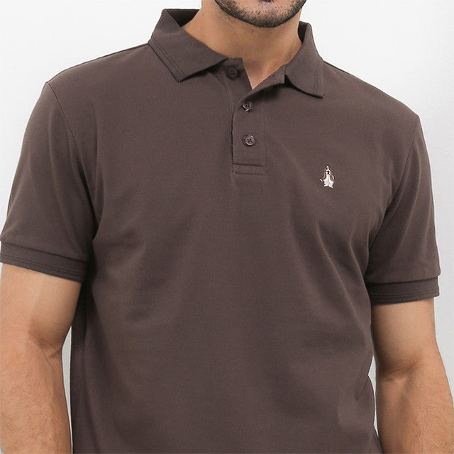 Hush Puppies Pakaian Pria Polo Farro 2 In Brown