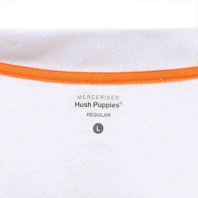 Hush Puppies Pakaian Pria Eleveted Class Polo In White