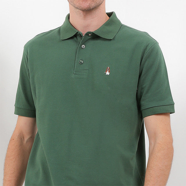 Hush Puppies Pakaian Pria Polo Bsc Tangelo In Green