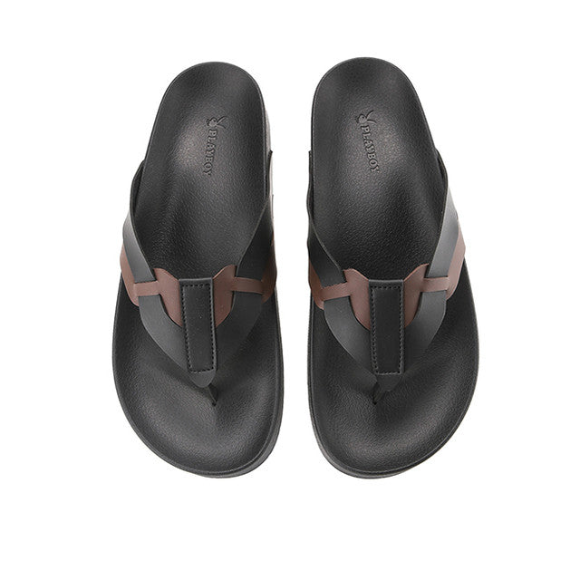 Playboy Sandal Pria Johan Toepost In Black