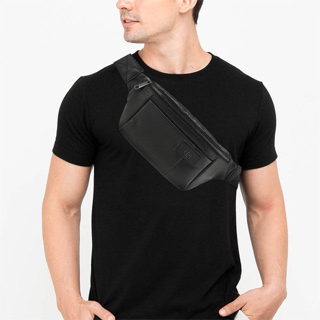 Obermain Tas Pria Brighton Waist Bag - L In Black