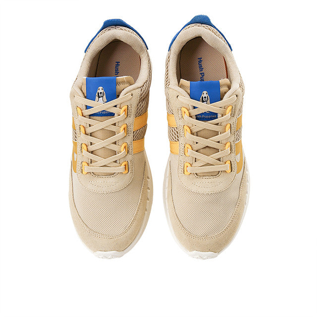 Hush Puppies Sepatu Pria Sneakers Seventy8 Runner In Yellow