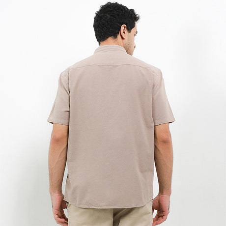 Hush Puppies Pakaian Pria Shirt Toscano In Khaki