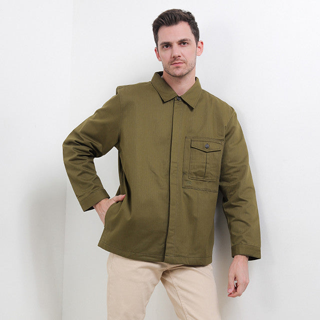 Obermain Pakaian Pria Jacket Galliot In Olive