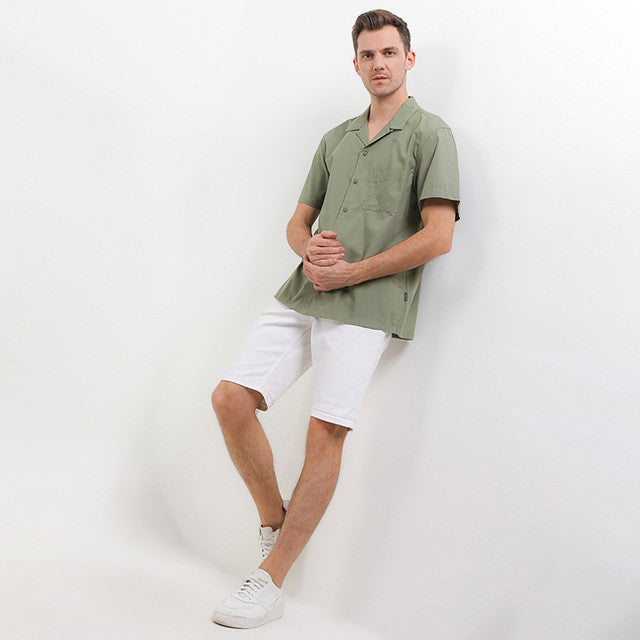 Hush Puppies Pakaian Pria Shirt Josue In Olive