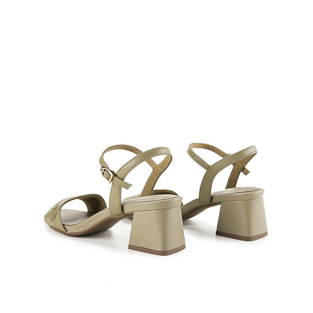 Hush Puppies Sandal Wanita Heels Fiore Amber In Olive