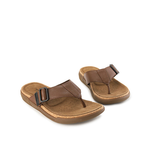 Hush Puppies Sandal Pria Asahi Jake Toepost In Tan