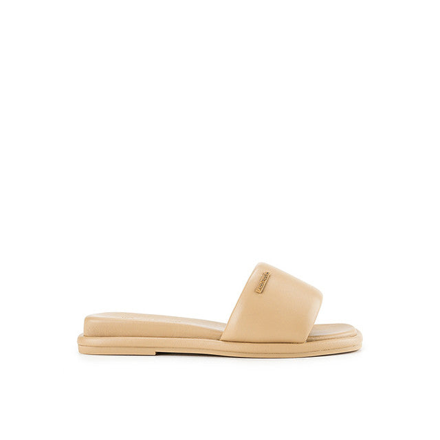 Hush Puppies Sandal Wanita Lolita Slip On In Almond