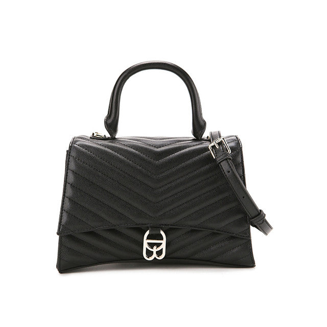 Layla Top Handle Bag (M) In Black