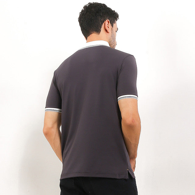 Obermain Pakaian Pria Polo Cooper In Black