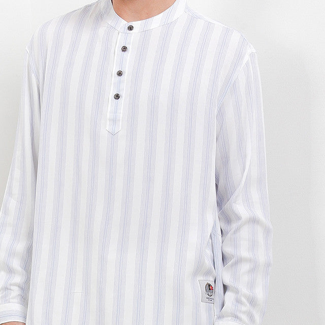Obermain Pakaian Pria Shirt Caspian In Blue