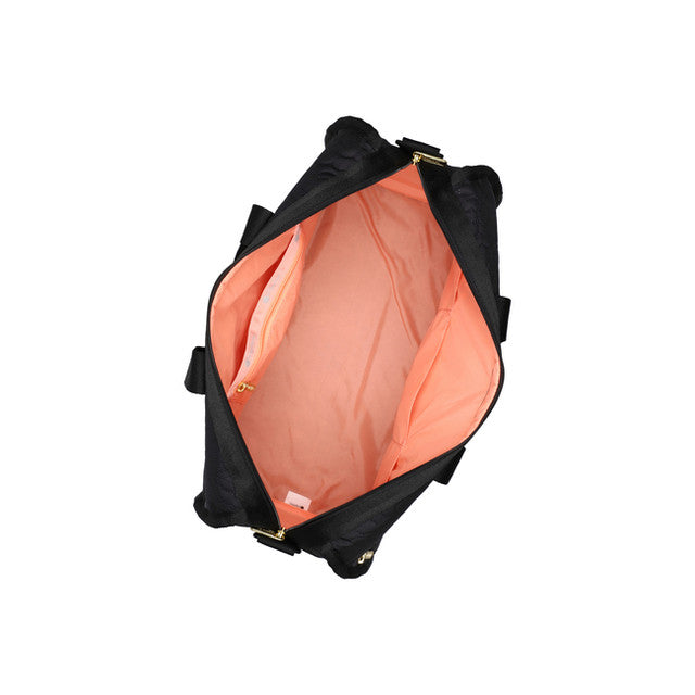 LeSportsac Tas Wanita Duffle Deluxe Med Weekender In Puffy Blossoms Peach