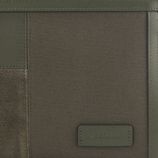 Obermain Tas Pria Laron Clutch In Olive