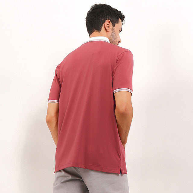 Obermain Pakaian Pria Polo Cooper In Terracotta