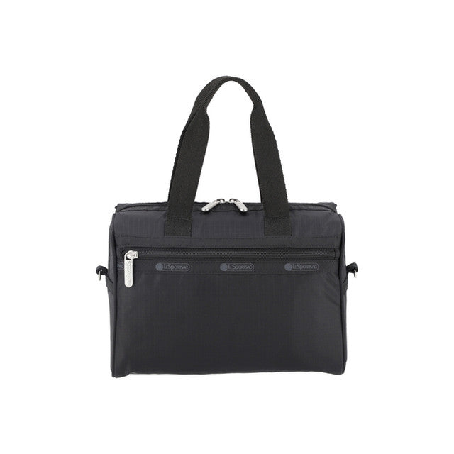 LeSportsac Tas Unisex Hand Bag Everyday Sm Satchel In Recycled Black