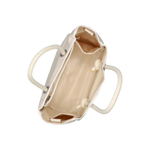 Canvas Sm Easy Tote In Meringue Canvas Logo