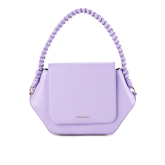 Obermain Bags Wanita Top Handle Betty Hexagonal In Lilac