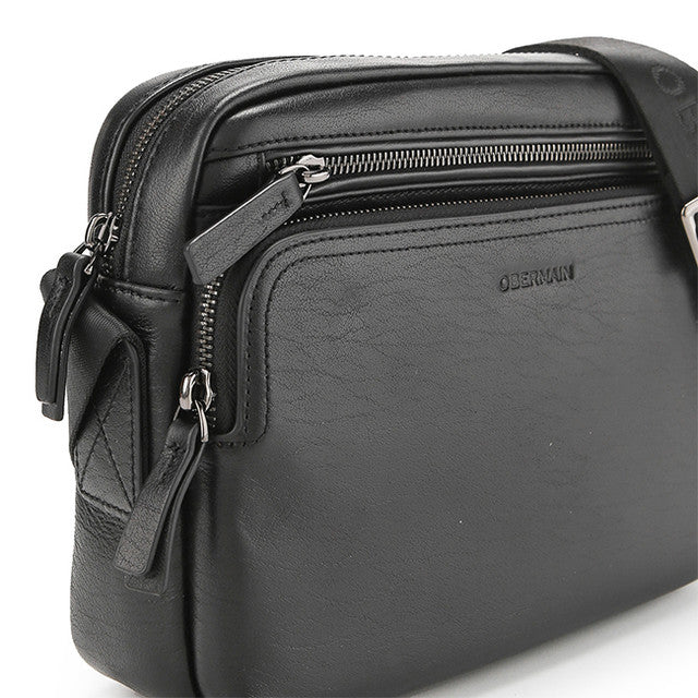 Obermain Tas Pria Beckham Messenger Bag - L In Black