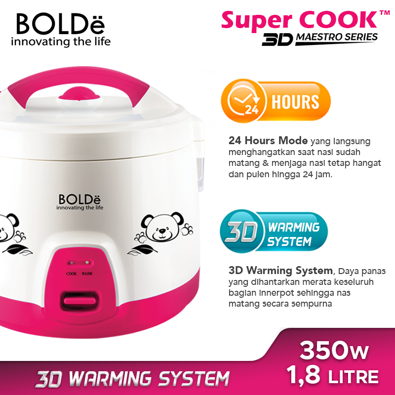 BOLDe Super Cook Maestro Series 1,8 L
