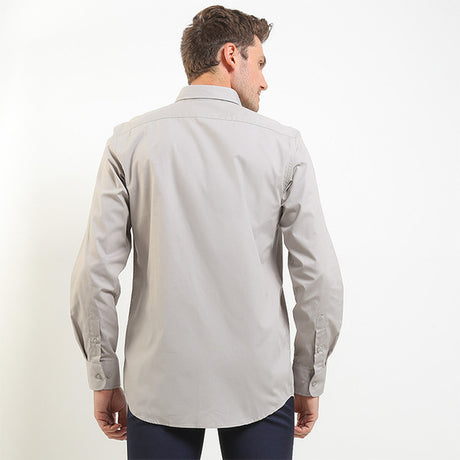 Hush Puppies Pakaian Pria Shirt Padova In Grey